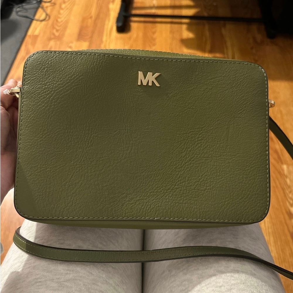 Green Michael kors purse